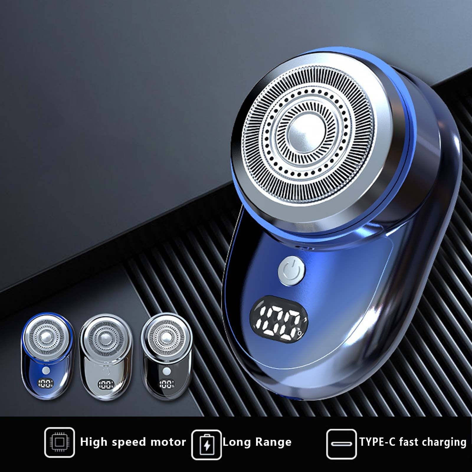Fathers Day Gifts from Daughter Son Birthday Gifts for Dad Mini Electric Shavers for Men Pocket Size Portable Travel Shavers Type-C Charge