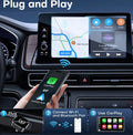 2in1 Wireless CarPlay Dongle Wireless Android Auto Adapter AI Smart Box For Car With CarPlay