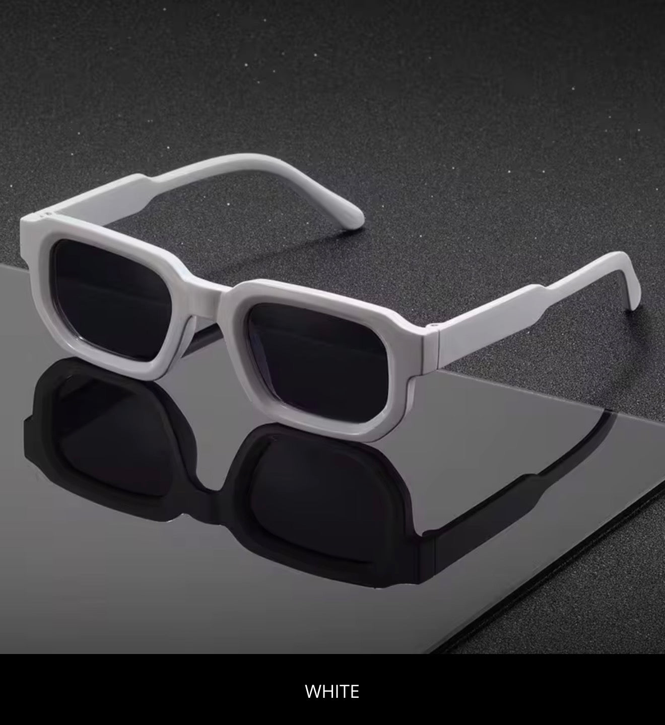 New Men Vintage Rectangle Frame Sunglasses Luxury Design sunglasses UV400