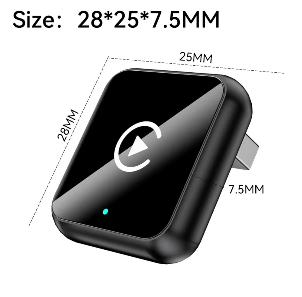 2in1 Wireless CarPlay Dongle Wireless Android Auto Adapter AI Smart Box For Car With CarPlay