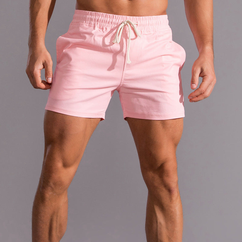 Mens premium blank color shorts