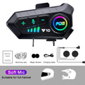 Bluetooth 5.3 Helmet Headset Wireless Hands-Free Call Phone Kit Motorcycle Waterproof Earphone MP3 Music Player Speaker for Moto